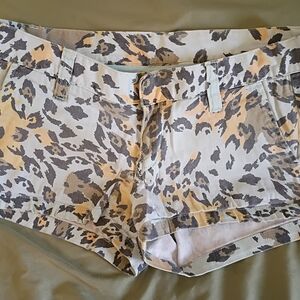 Hurley Leopard Print Shorts